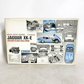 Amazon.co.jp: グンゼ産業 1/24 ジャガー XK-E 金属製エンジン付