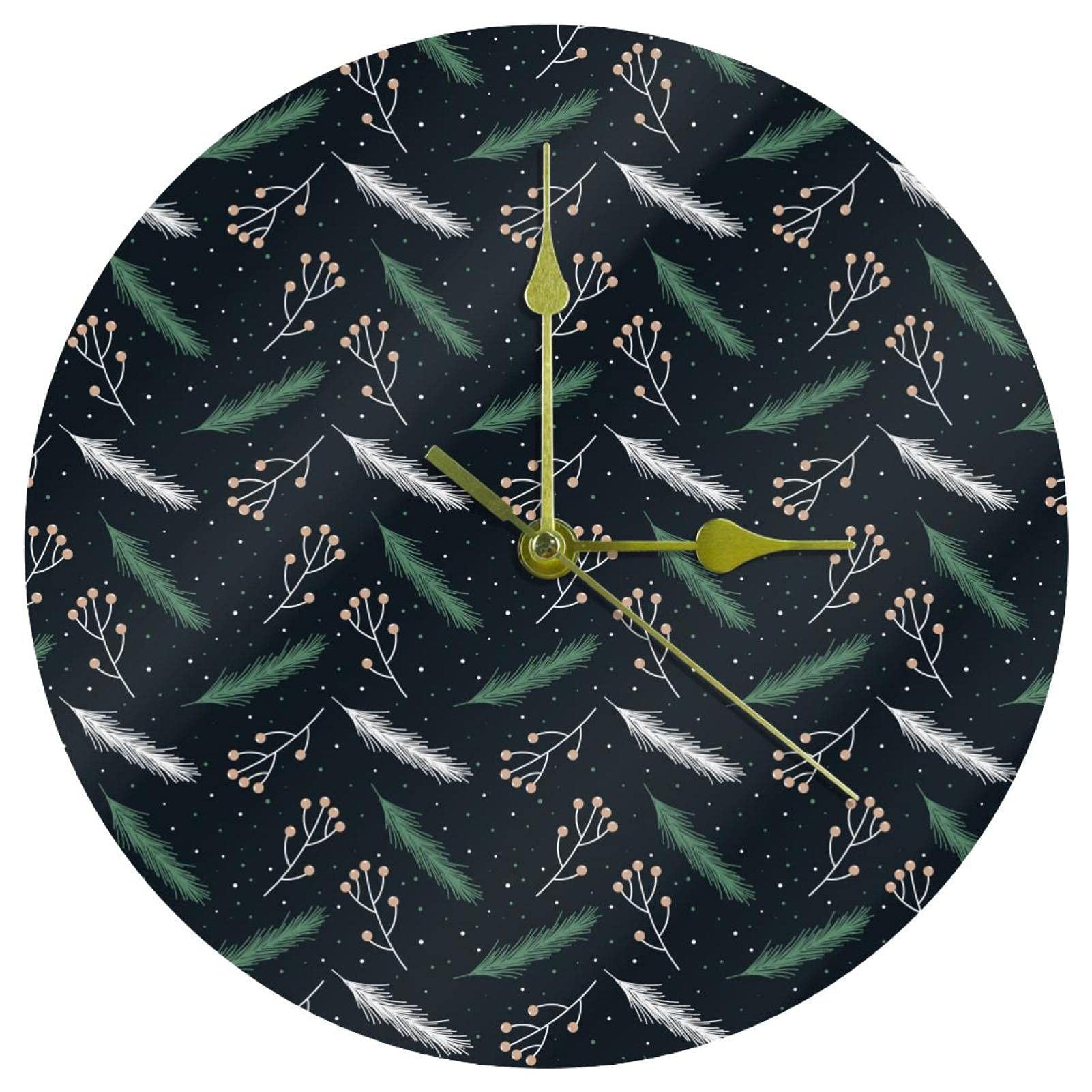 Horloge murale silencieuse sans tic-tac pour un sommeil et une concentration préservés