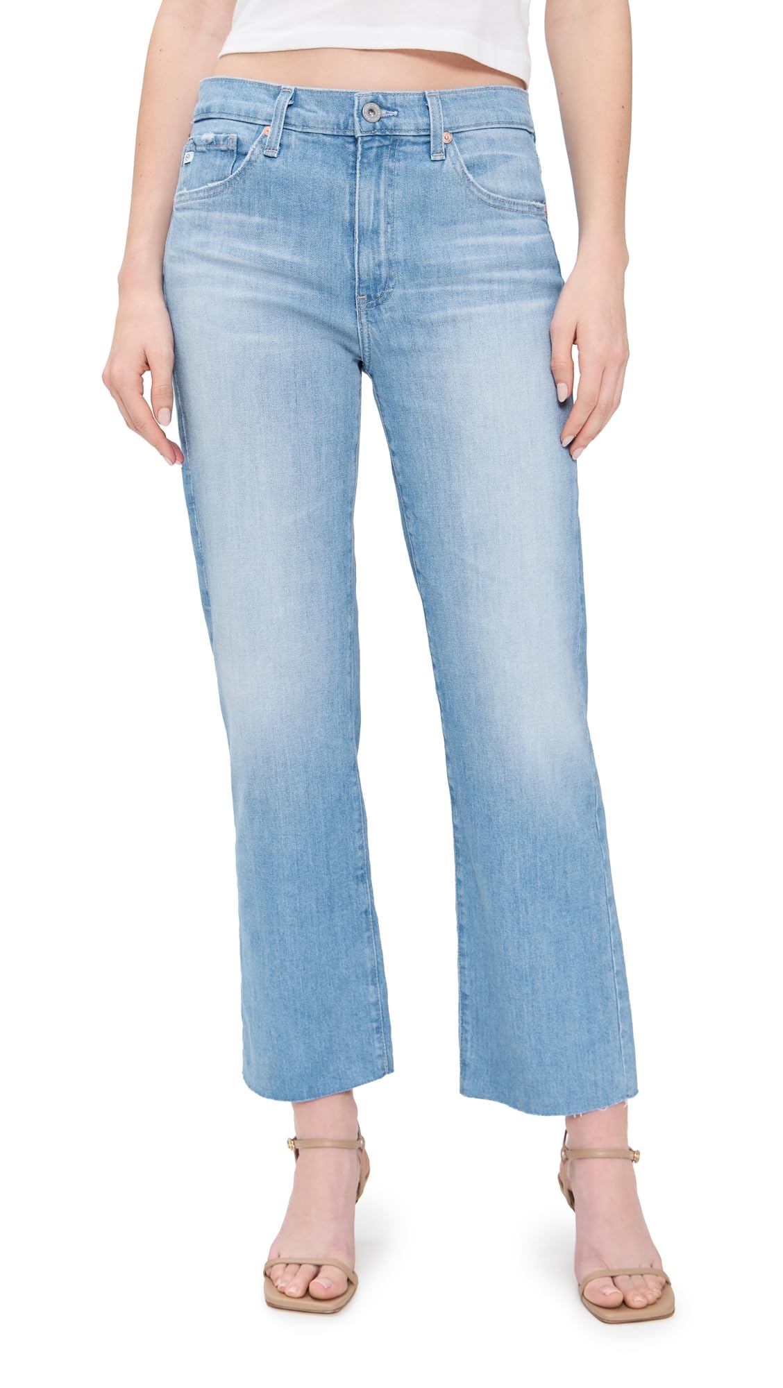 AG Adriano Goldschmied Women's Brinley Crop Jeans