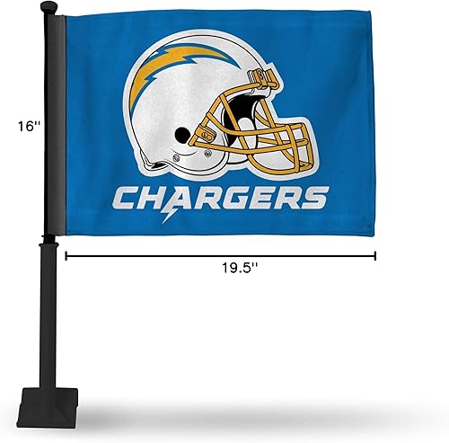 Miniatura 248 de Rico Industries NFL - Bandera de doble cara para automóvil, accesorio para auto B07NHSRDX2