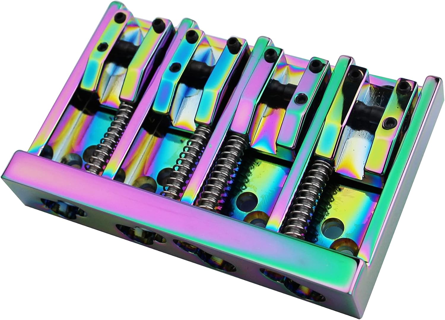 Guyker Guitar Bass Bridge 4String AStyle Bass Bridge .656" .687" .718" .750