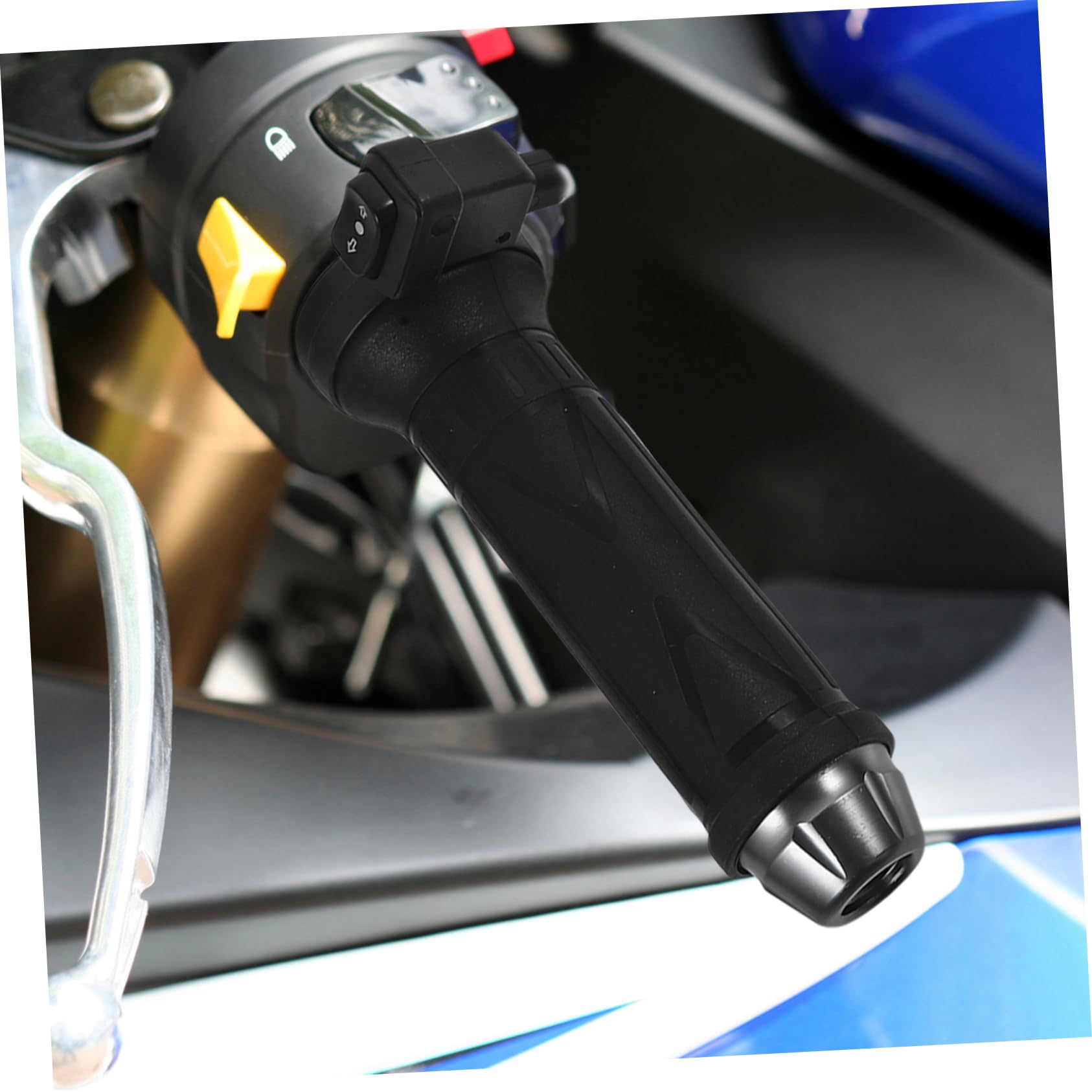 2 Szt Podgrzewane Kierownice Motocyklowe Podgrzewana Kierownica Motocykla Manetki Grzewcze Do Motocykli Podgrzewacze Kierownicy Motocykla Wyścigowy Ciepły Chwyt Abs Ogrzewanie
