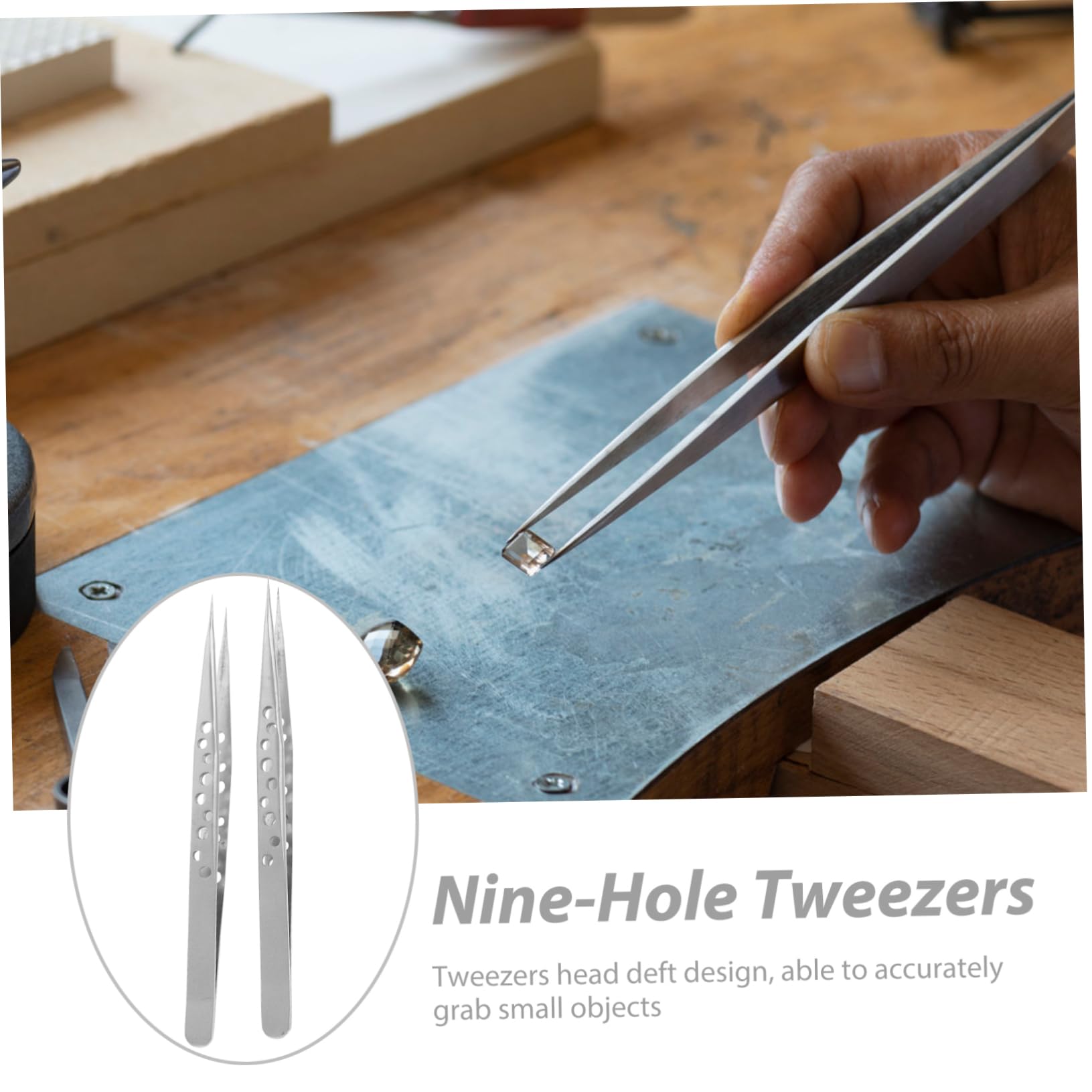 Amazon | Yardenfun 2個ステンレス製多目的ピン 趣味 工作 けまげアプリケーター 切手収集 コイン管理 非磁性軽量設計 |  精密作業用ニッパ