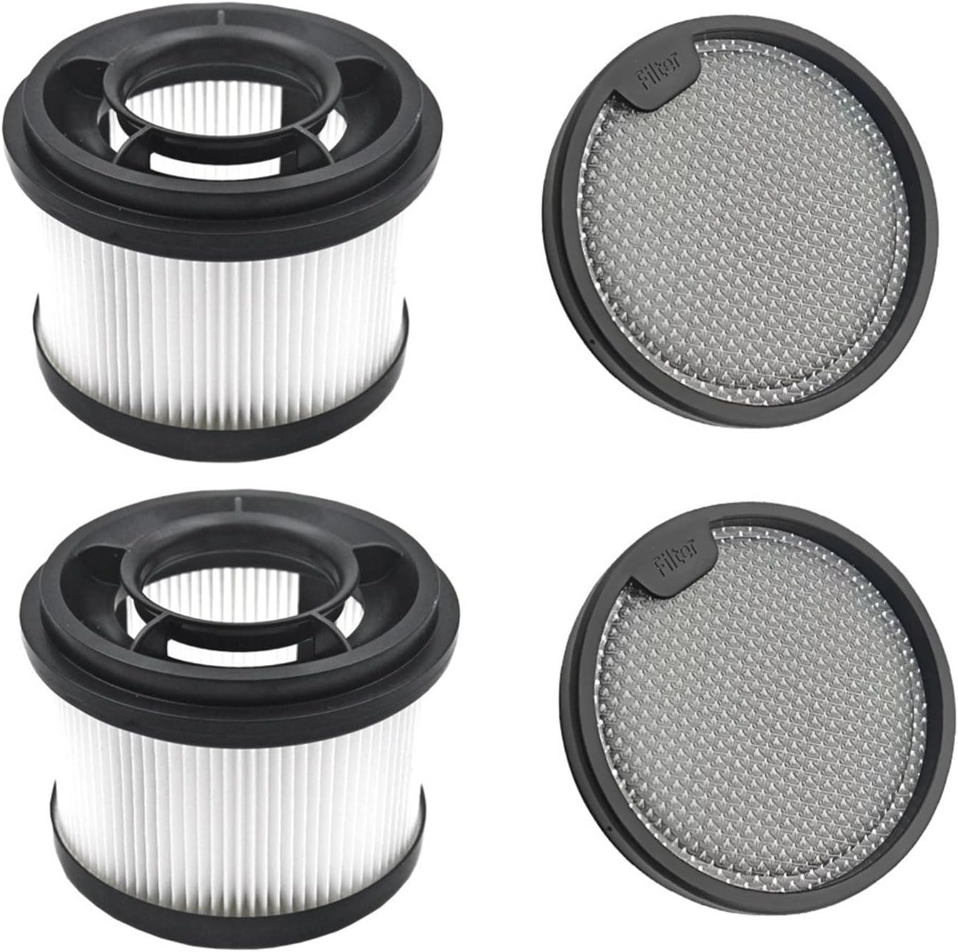 parts Hepa Filter, Compatible for Compatible for DREAME R10, R20, Sweeping Robot Accessories(Set 02)