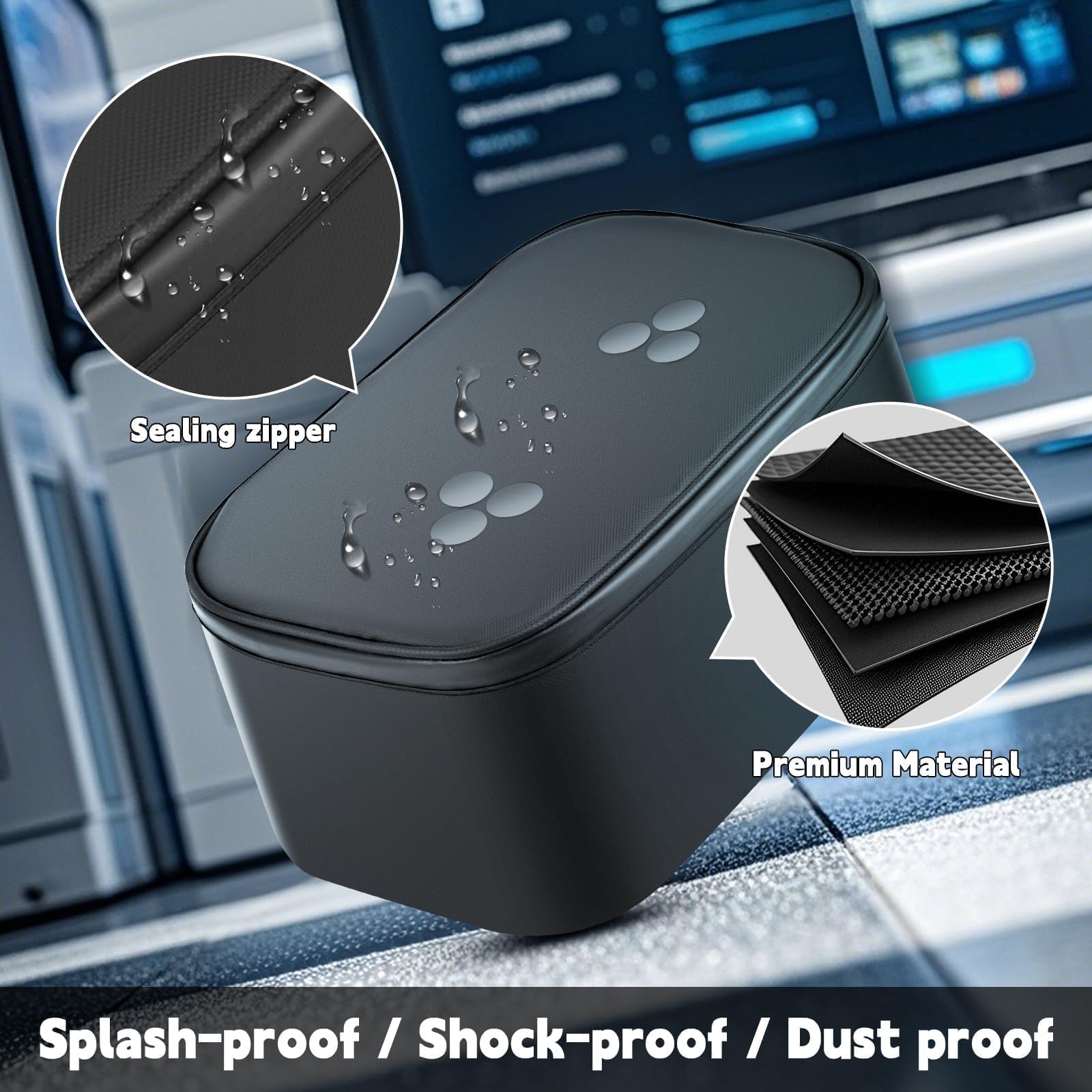 Custodie compatibili con cuffie Meta Quest 3 2/Quest 3S VR, cuffie per realtà virtuale, supporti da viaggio per trasporto Elite, per controller Touch Pro, cavo di collegamento, accessori per batterie