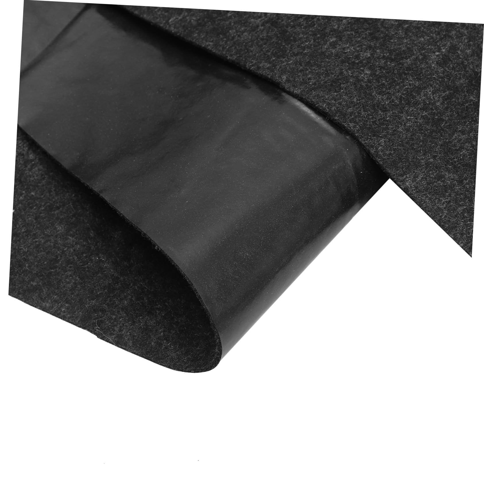 Tapis Gonflable pour Baignoire à Rembourrage Noir 1pc en Feutre Pe