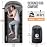 VENTURE 4TH Summer Backpacking Sleeping Bag, Single, Regular Size - Camping Sleeping Bags for Adults & Kids - Lightweight, Water Resistant, Ideal for Hiking, Camping & Outdoor - Silver/Black