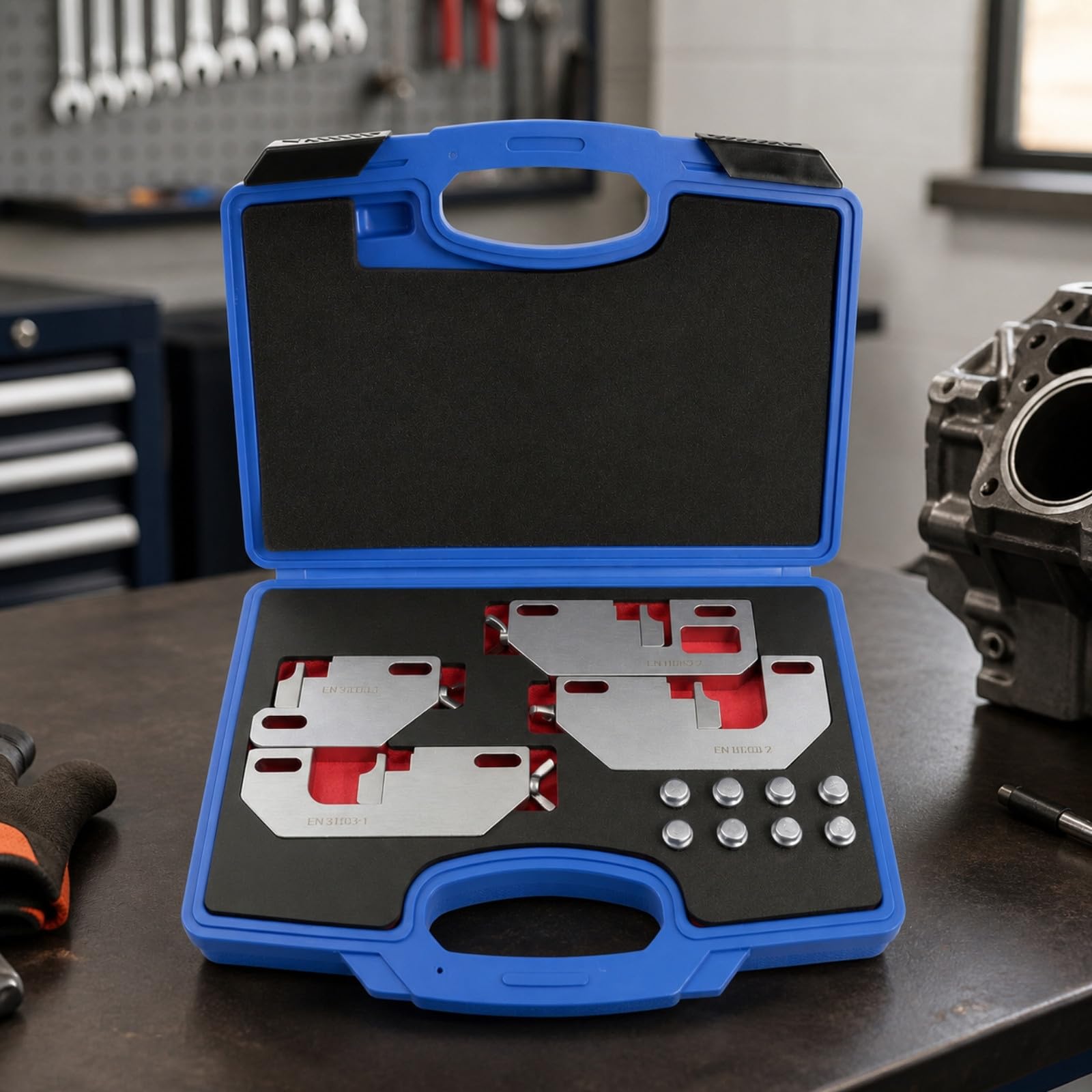 Kit Calage Distribution En Acier | Compl, Calage Mallte, pr Atelier