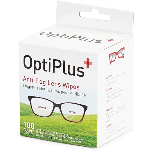 OptiPlus Anti Fog Lens Wipes