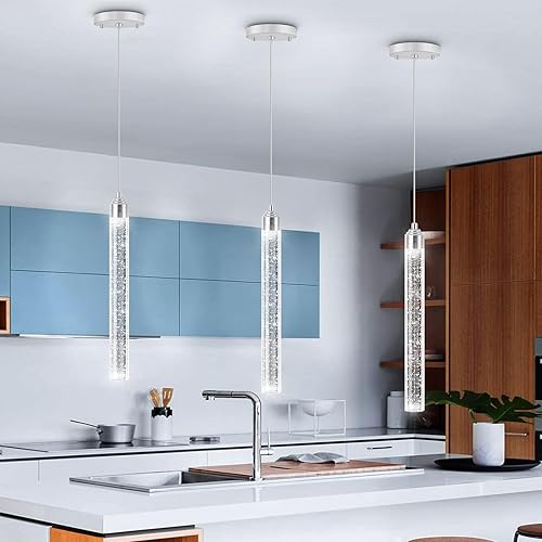 Miniatura 19 de Candelabros de techo de 30 luces de 197 pulgadas de altura, candelabros de cristal modernos para entrada, candelabro LED de espiral larga regulable