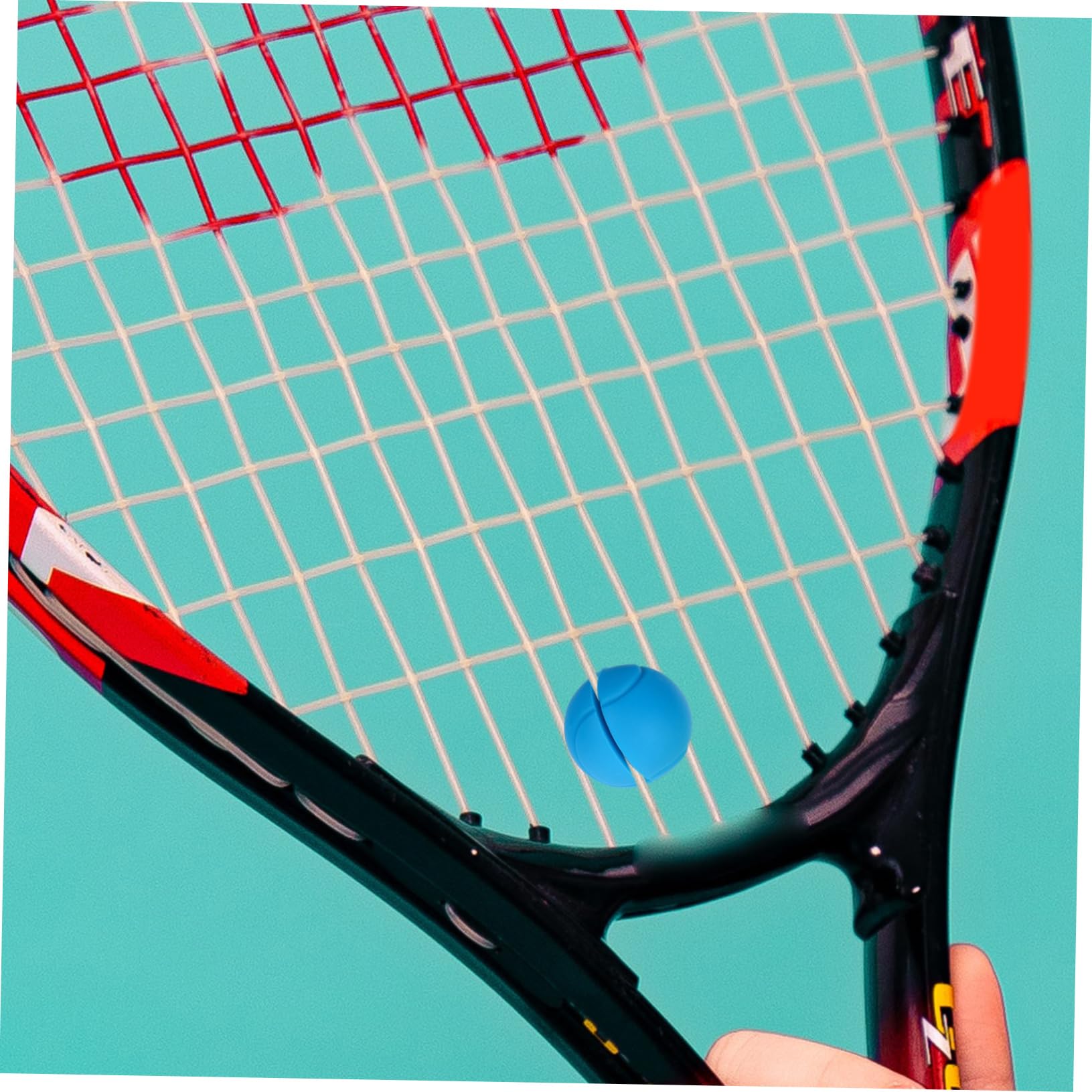 Mikikit 16stücke Tennisracket Dämpfer Vibrationen Reduzieren Mit Stoßdämpfenden Kunststoffdämpfern Für Tennisschläger Farbenfrohe Absorber Für Tennisliebhaber