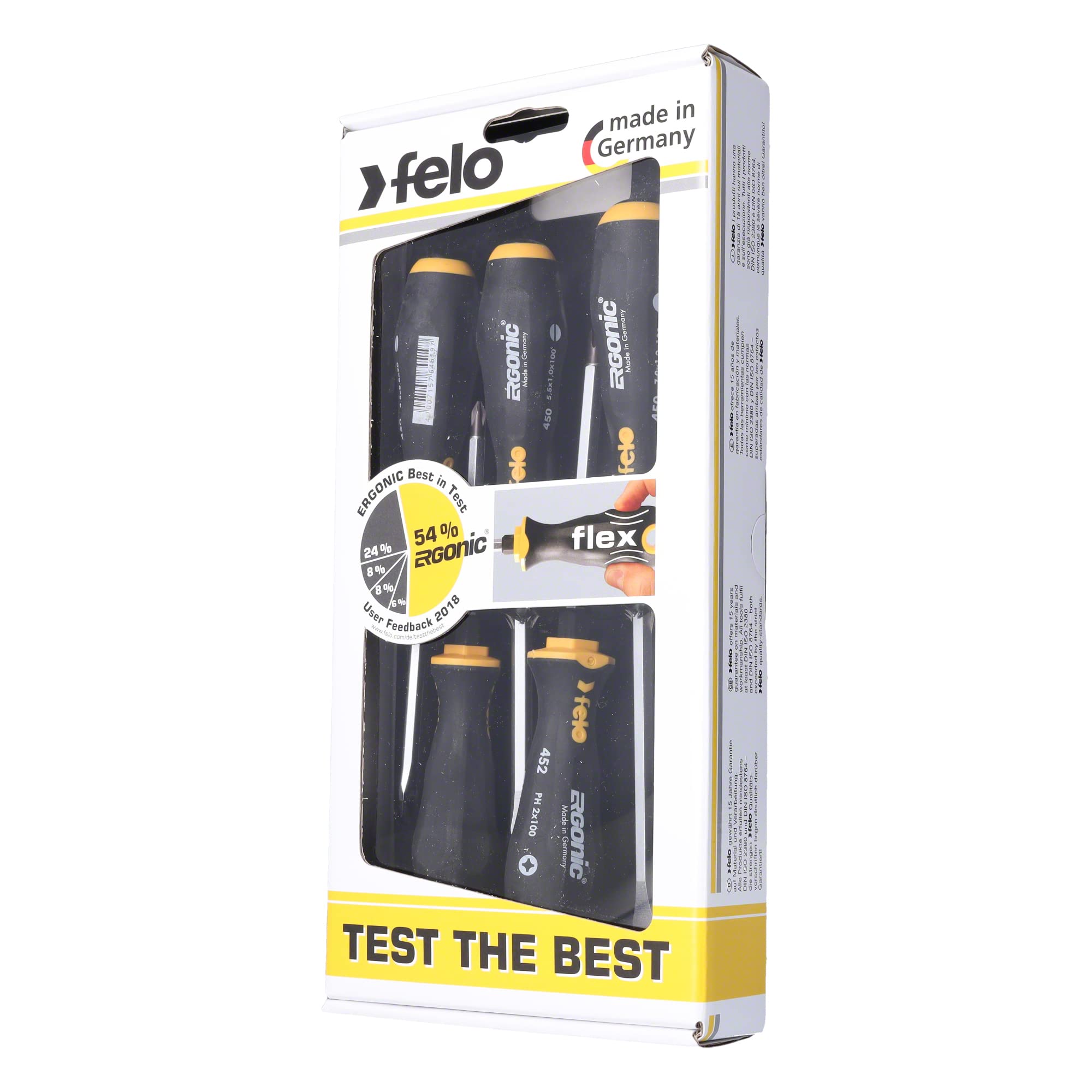 Felo ERGONIC Schraubendreher Torx 8 - Ergonomischer Schraubendreher
