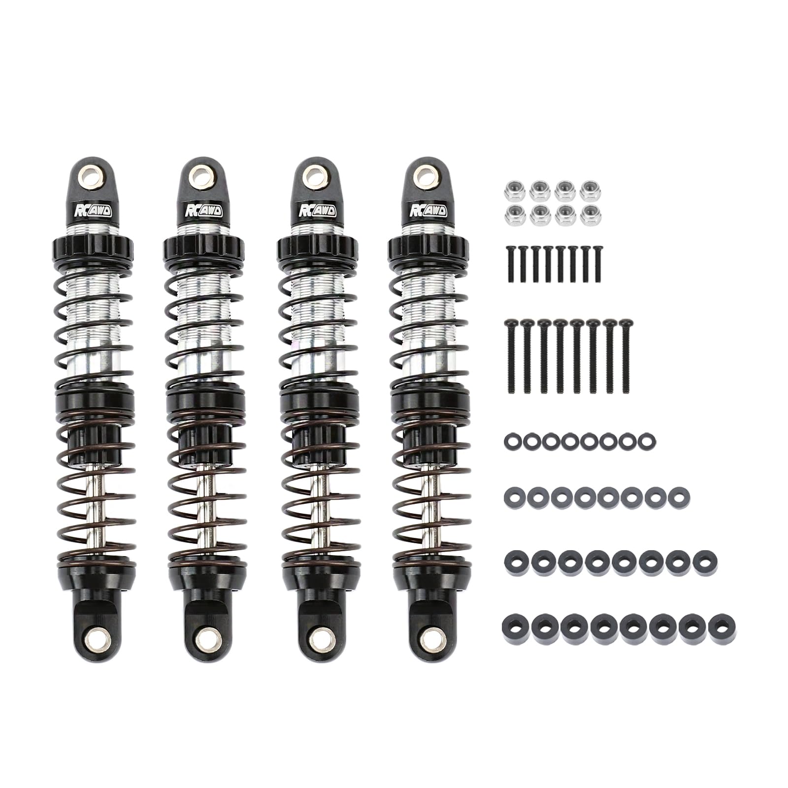 ハンターショックウェーブ Amazon.com: RCAWD 7075 80mm Shock Absorbers Universal for 1/10 RC