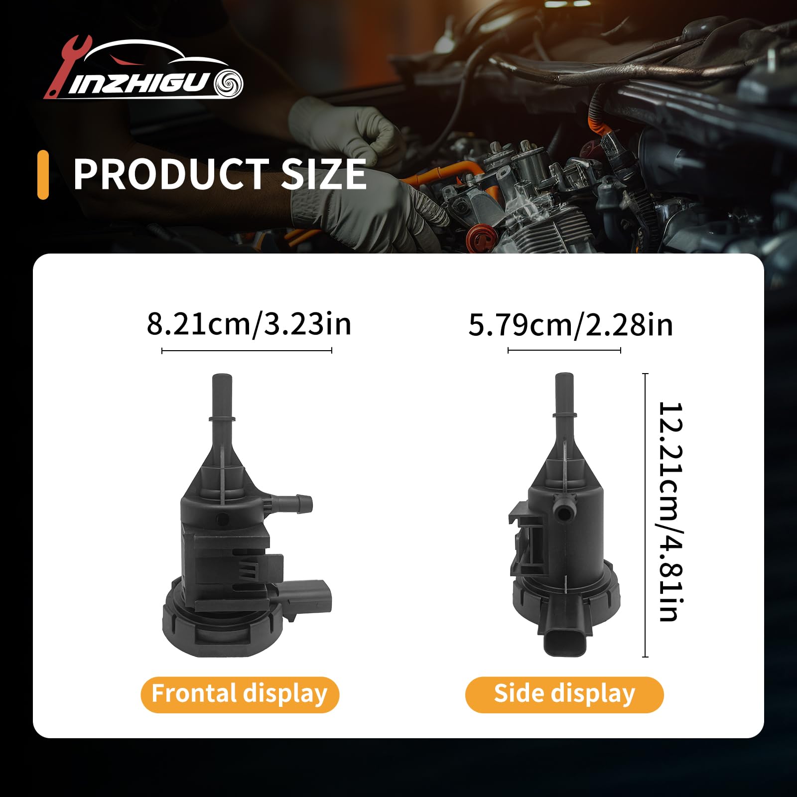 Vapor Canister Purge Valve 911-214 For 05-10 Jeep Grand Cherokee 04-07 Liberty - View #9