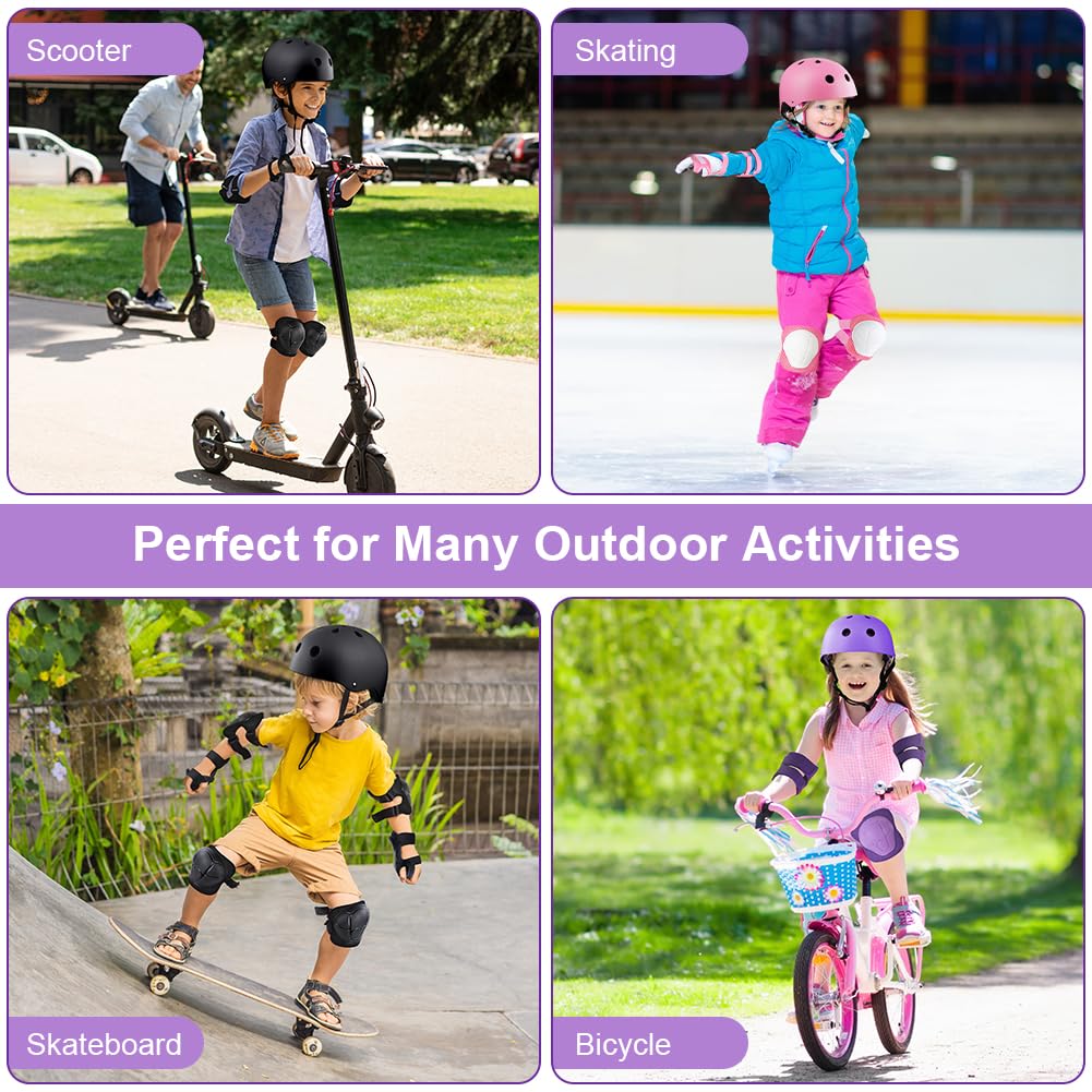 Flintronic 1 Pack o 7 Packs Casco Bicicleta para Niños, Ajustable para 2 a 13 Años, Casco de Scooter, Equipo para Deportes al Aire Libre — view 7
