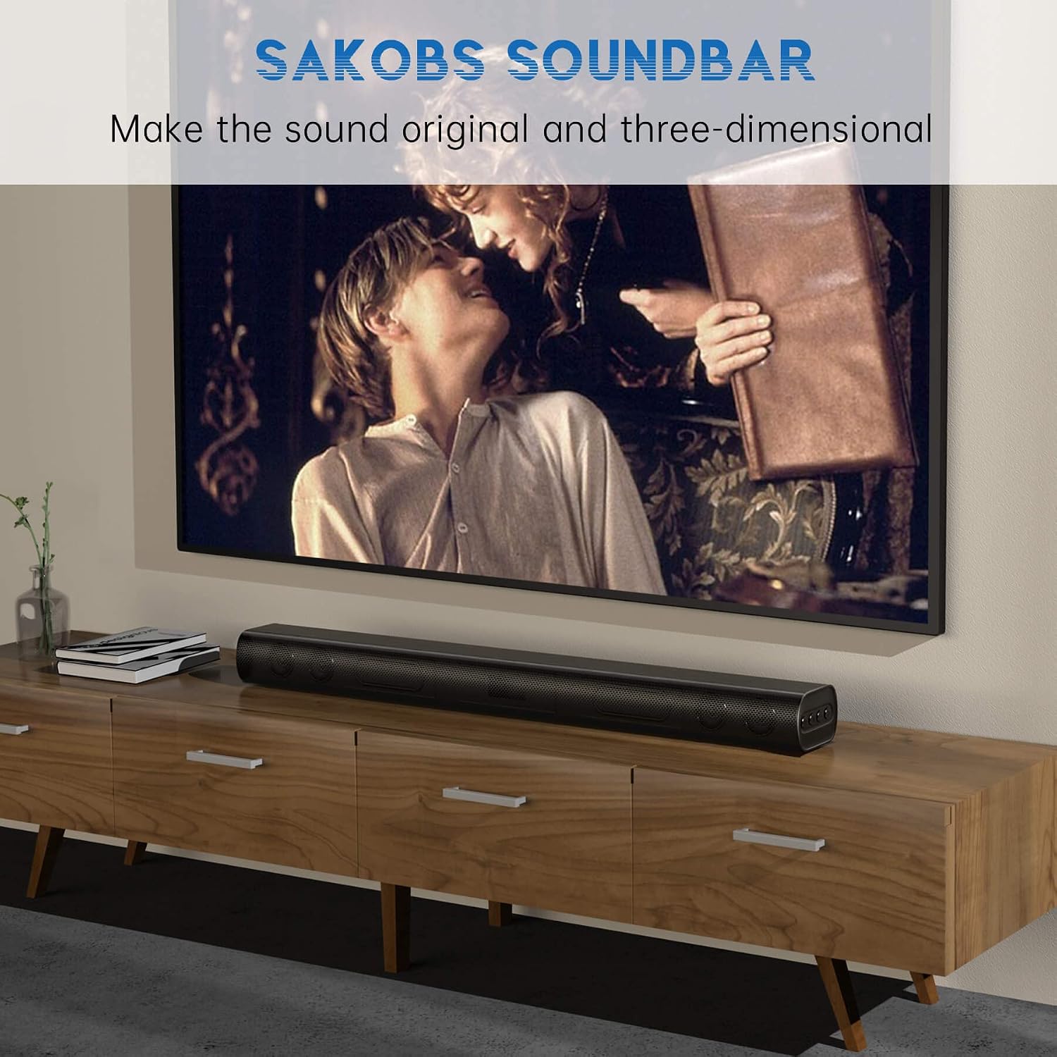 SAKOBS 80W TV Sound Bar 