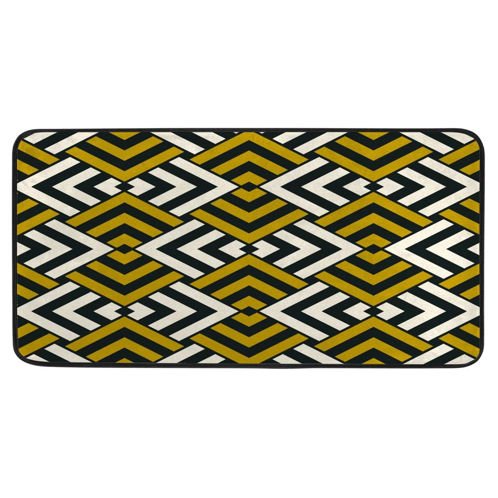 Tapis de cuisine anti-fatigue rembourré pour décoration et confort