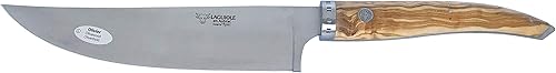 Laguiole en Aubrac Cuisine Gourmet - Cuchillo de cocina (acero forjado, 7.9in)
