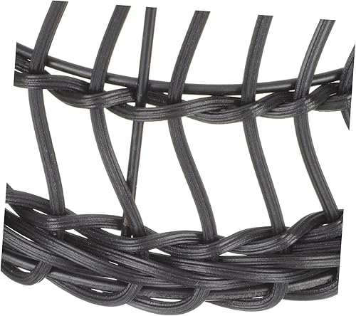 Miniatura 8 de Angoily Pantalla de ratán cesta de ratán pantallas de araña de lámparas de iluminación de techo de ratán de lámpara mini lámparas colgantes