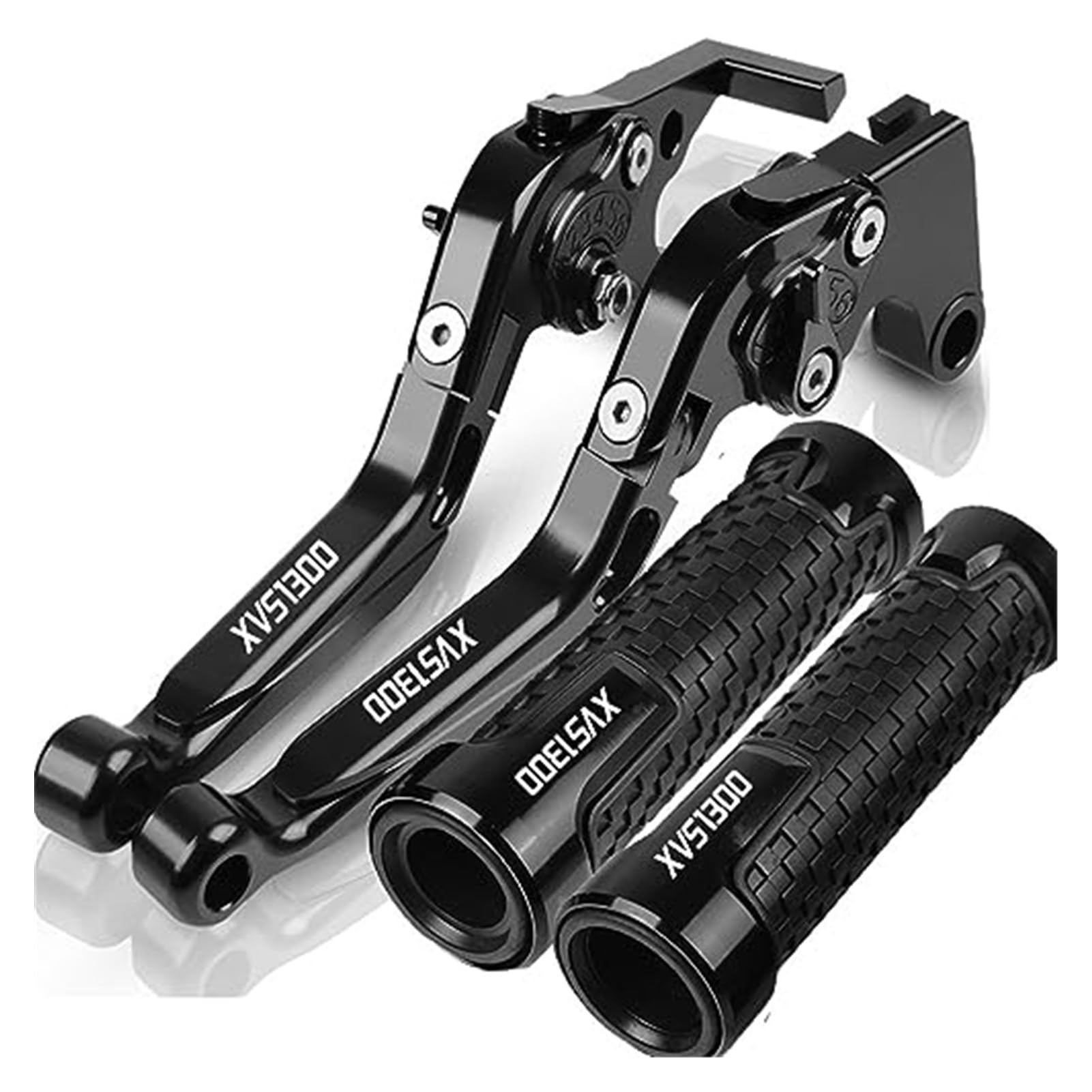 Asddllnn 12 For Yamaha Xvs1300 Xvs 1300 Xvs-1300 Xv S1300 Xv-S1300 2015 2016 2017 Motorcycle Brake Clutch Lever Handlebar Handle