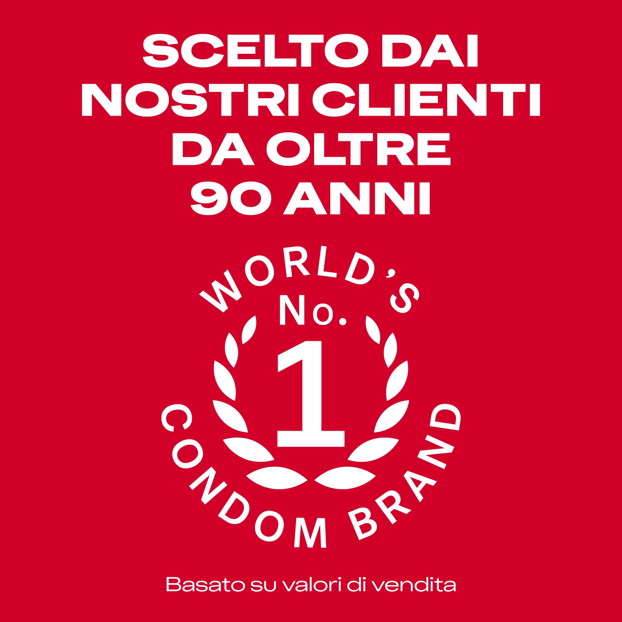 Durex SuperSottile, Preservativi Ultra Sottili Vestibilità Regular, Formato Convenienza, Vestibilità Regular, 120 Profilattici