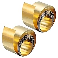 Vista 14 de uxcell Rollo de hoja de latón, placa 3,280.8 ft m x 82.0 ft m x 0.7 ft m de la hoja del metal