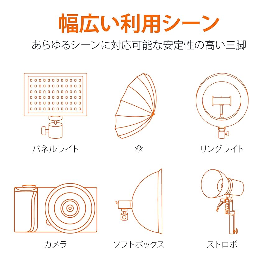TVロケでも使う実力派＆背景スタンドキット付属❣本格的な撮影照明フルセット♪❤ TVロケでも使う実力派＆背景スタンドキット付属❣本格的な撮影