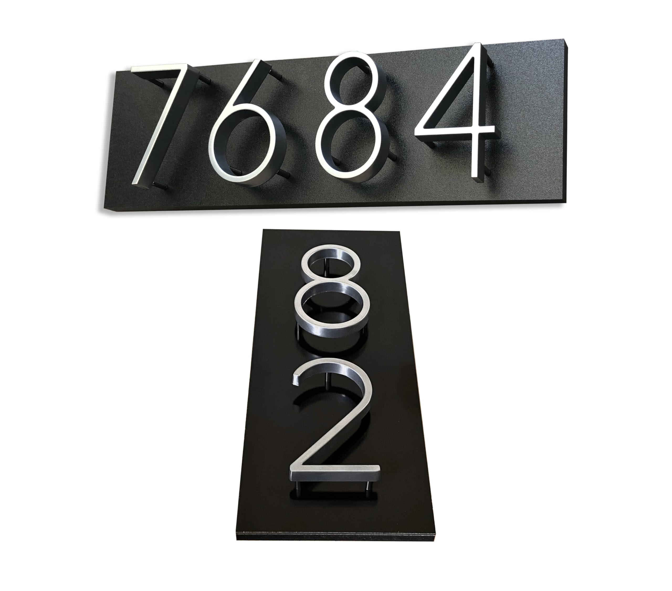 House Numbers | Address number available in Vertical and Horizontal mode | Address number | House address plaque | Personalized gift | Address sign | Modern house numbers | address sign