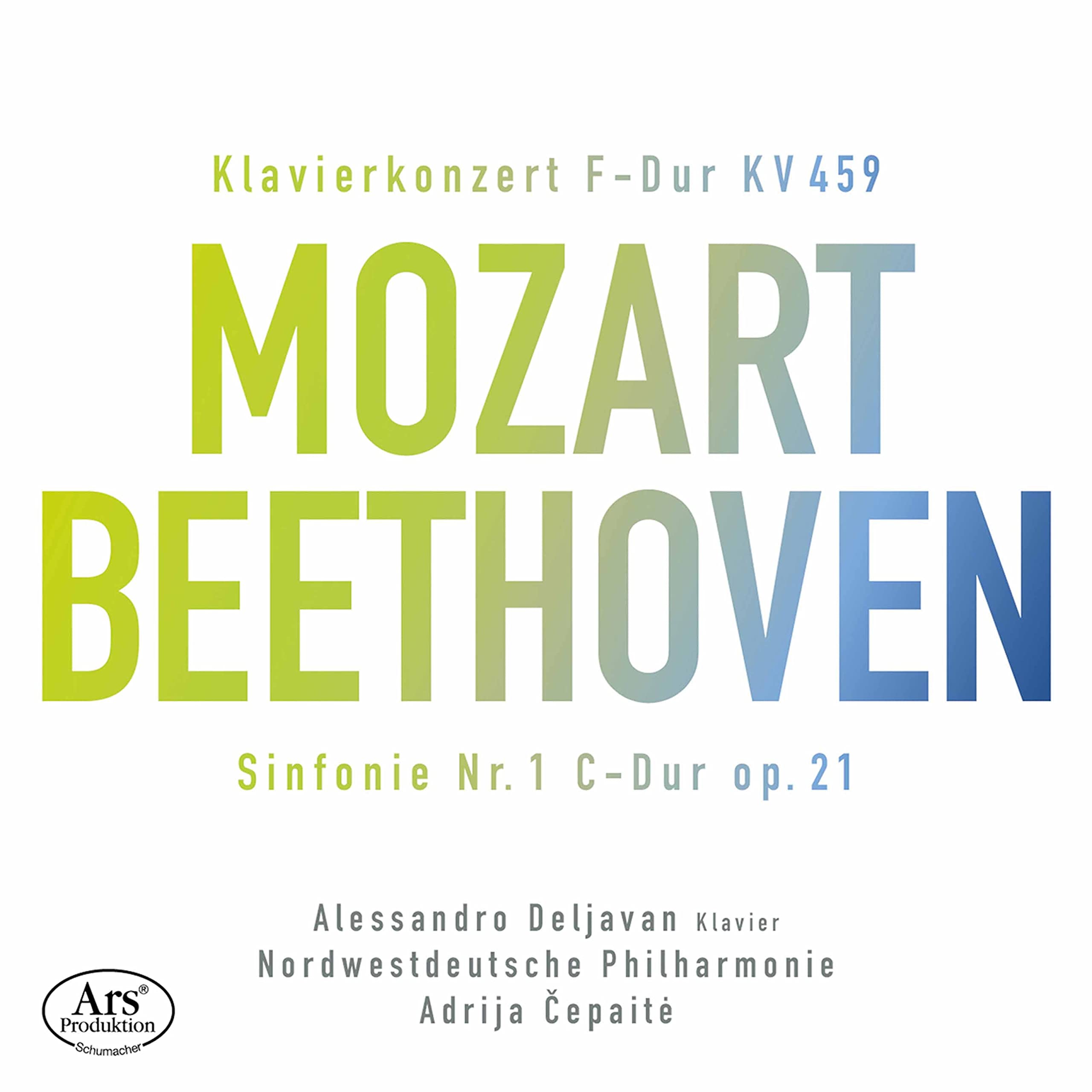 Mozart Piano Concerto/ Beethoven Symphony No.1