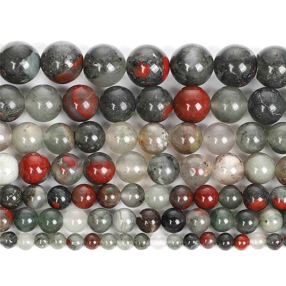 Perles rondes en pierre naturelle de haute qualité pour bijoux de créateurs H7037