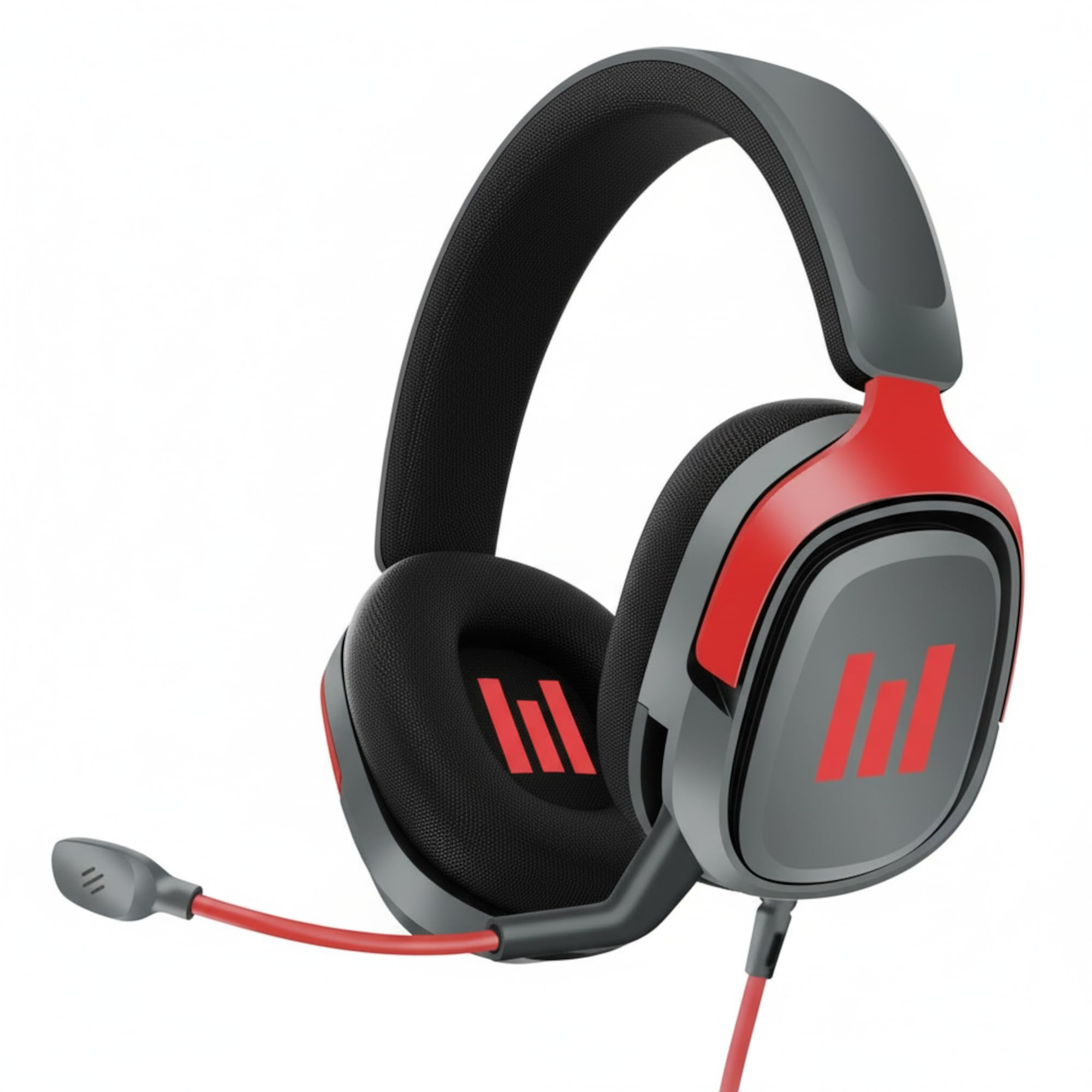 Auriculares Gaming Compatible con PS4 PS5 con Microfono Retractil Cable Jack 3,5 mm Cascos Gaming para Xbox One Series X Switch PC Smartphone Headset Stereo Diadema Ajustable Almohadillas Comodas