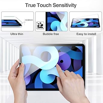 ProCase 2 Pcs Screen Protector for iPad Air 5/4, iPad Pro 11 3rd 2nd 1st