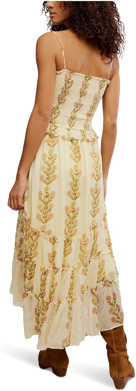 Free People Womens Alejandra Midi Dress - Image 3
