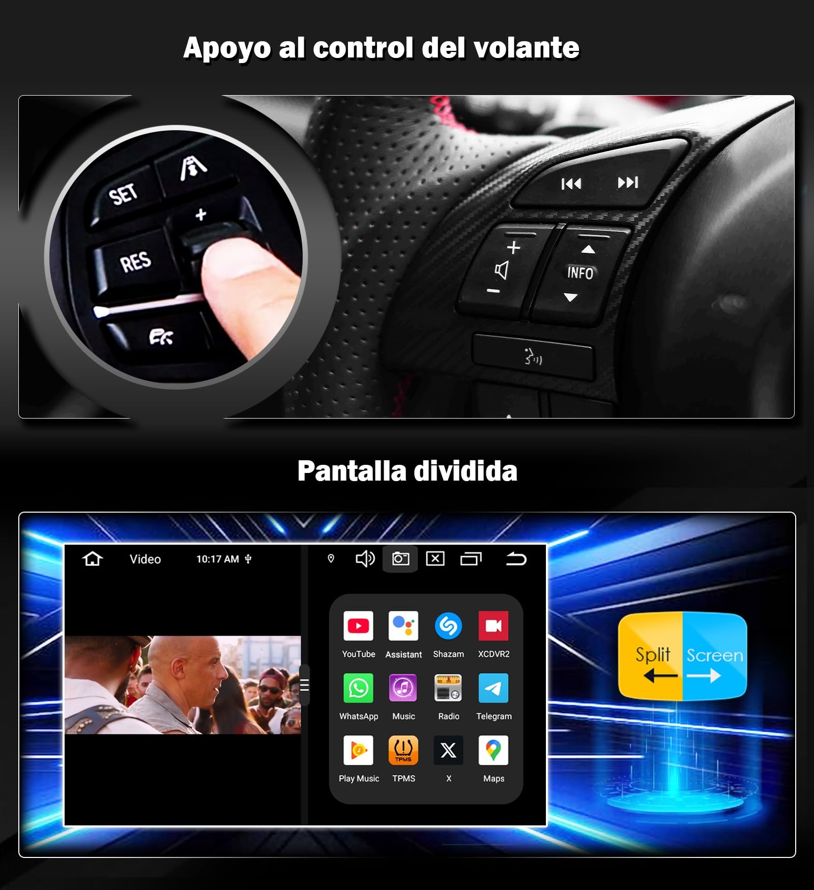 Erisin 64GB Android 16 Radio Coche Bluetooth CD para Audi A3 S3 RS3 RNSE-PU | 8-Core 7" Audio Estéreo de Automóvil con GPS Sat Nav IPS Soporte CarPlay Android Auto DSP Bluetooth WiFi Dab+ USB Canbus OBD2