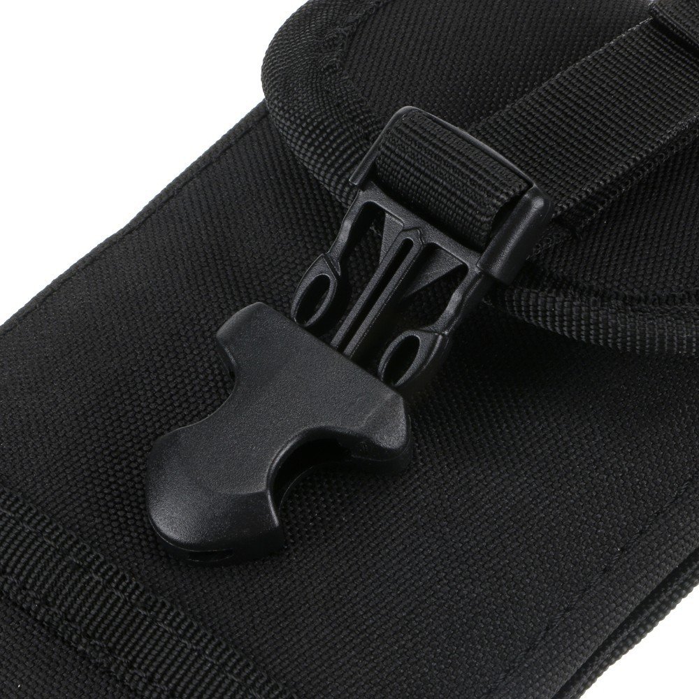 Custodia Tattica Marsupio Sportivo Per Blackview BV5300 Pro / BV7200 - Borsa Multiuso Con Passante Cintura, Verde, Resistente