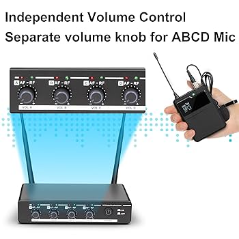 Depusheng ワイヤレスマイクシステム Amazon.com: Depusheng R6 Professional Wireless Microphone