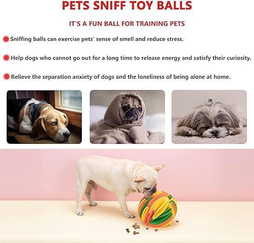 Miniatura 5 de 2023 Nuevos juguetes interactivos de rompecabezas para perros, bola de olfato, juguete educativo para perros, juguete educativo para perros, juguete