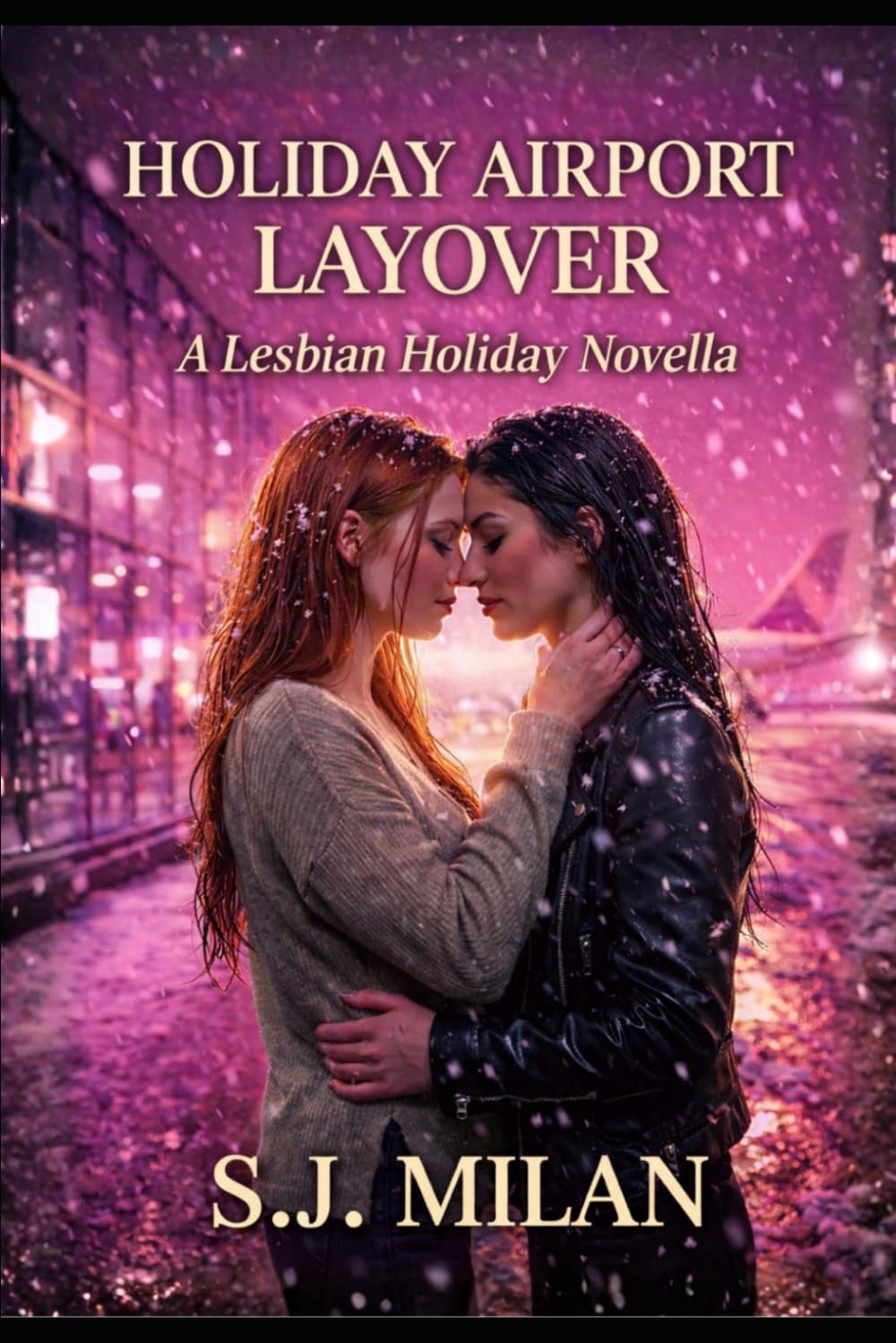 Holiday Airport Layover: A Slow-Burn Lesbian Romance Novella (First-Time Lesbian Romance)