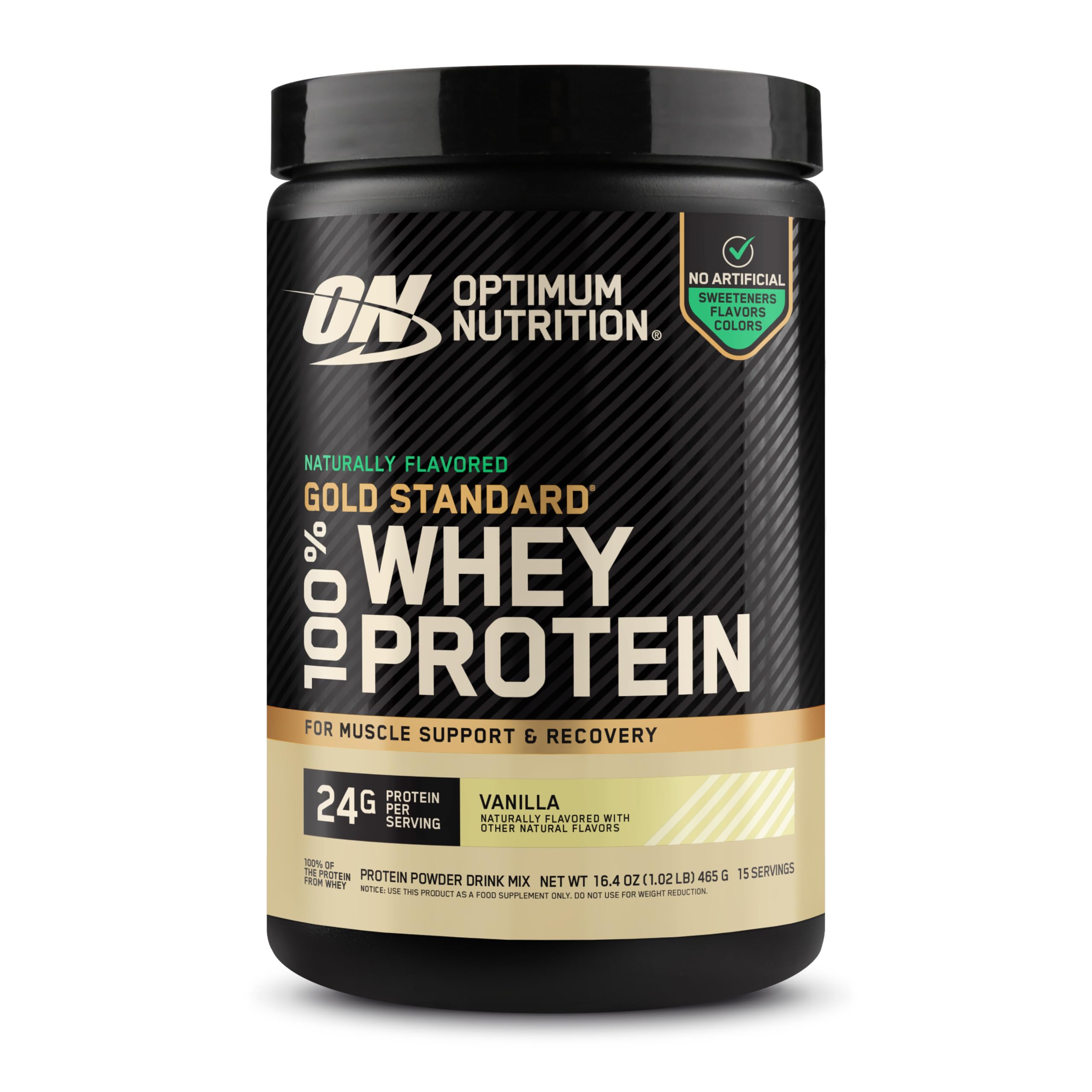Optimum Nutrition Gold Standard Whey Protein Powder, Vanilla, 1.02 LB — Amazon image 12