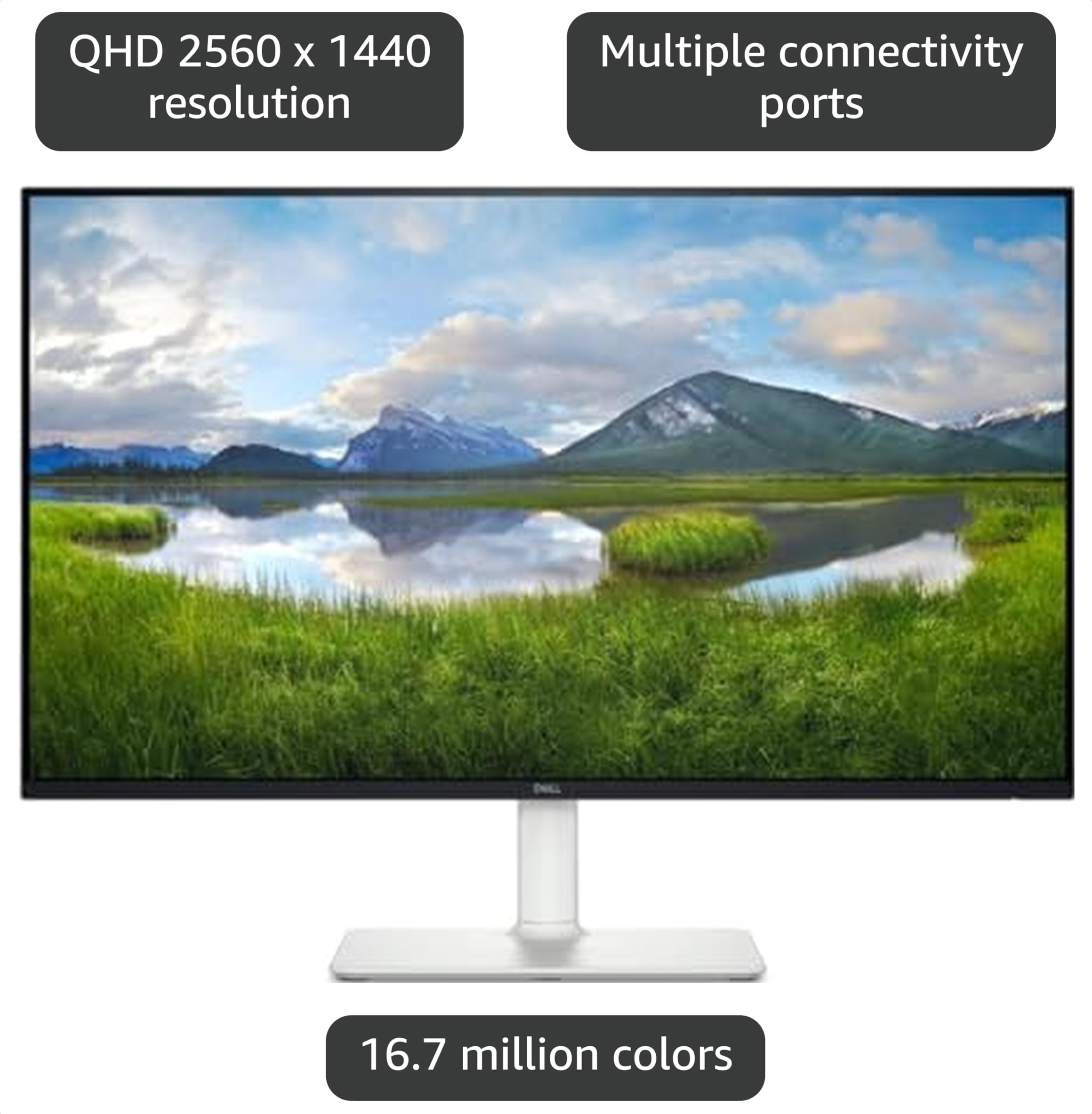 Amazon.com: Dell 27 Monitor S2725DS 27-inch Full QHD 2560 x 1440