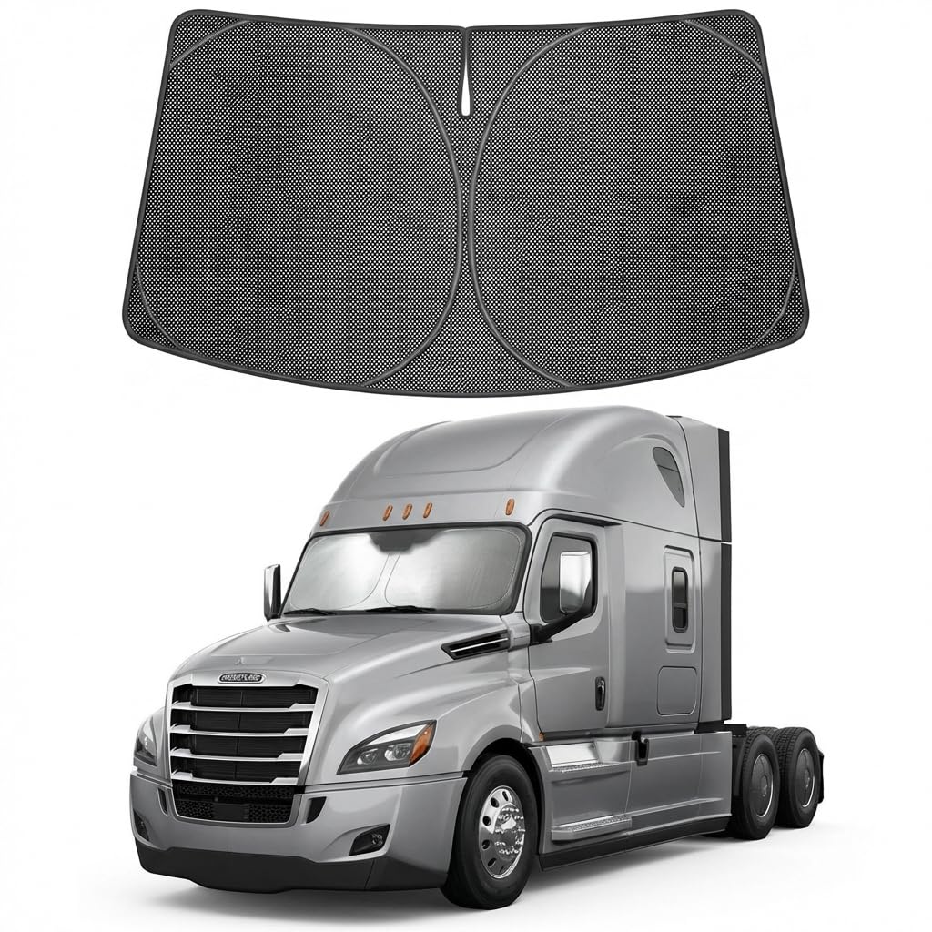 Proadsy Custom Fit 2018-2026 Freightliner Cascadia Car Windshield Sun Shade