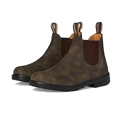 Blundstone Kids Chelsea Boot(Little Kid) Kids Shoes Rustic Brown