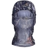Camo Balaclava Mesh Face Mask - Lightweight Turkey Hunting Face Cover for Men & Women - Hunting&comma; Fishing&comma; Skiing
