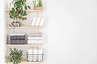 Vista 6 de B&B HARDWARE Estantes para gabinete, melamina de 1/2 pulgadas de grosor, espacio de organización personalizado con elegantes estantes de melamina