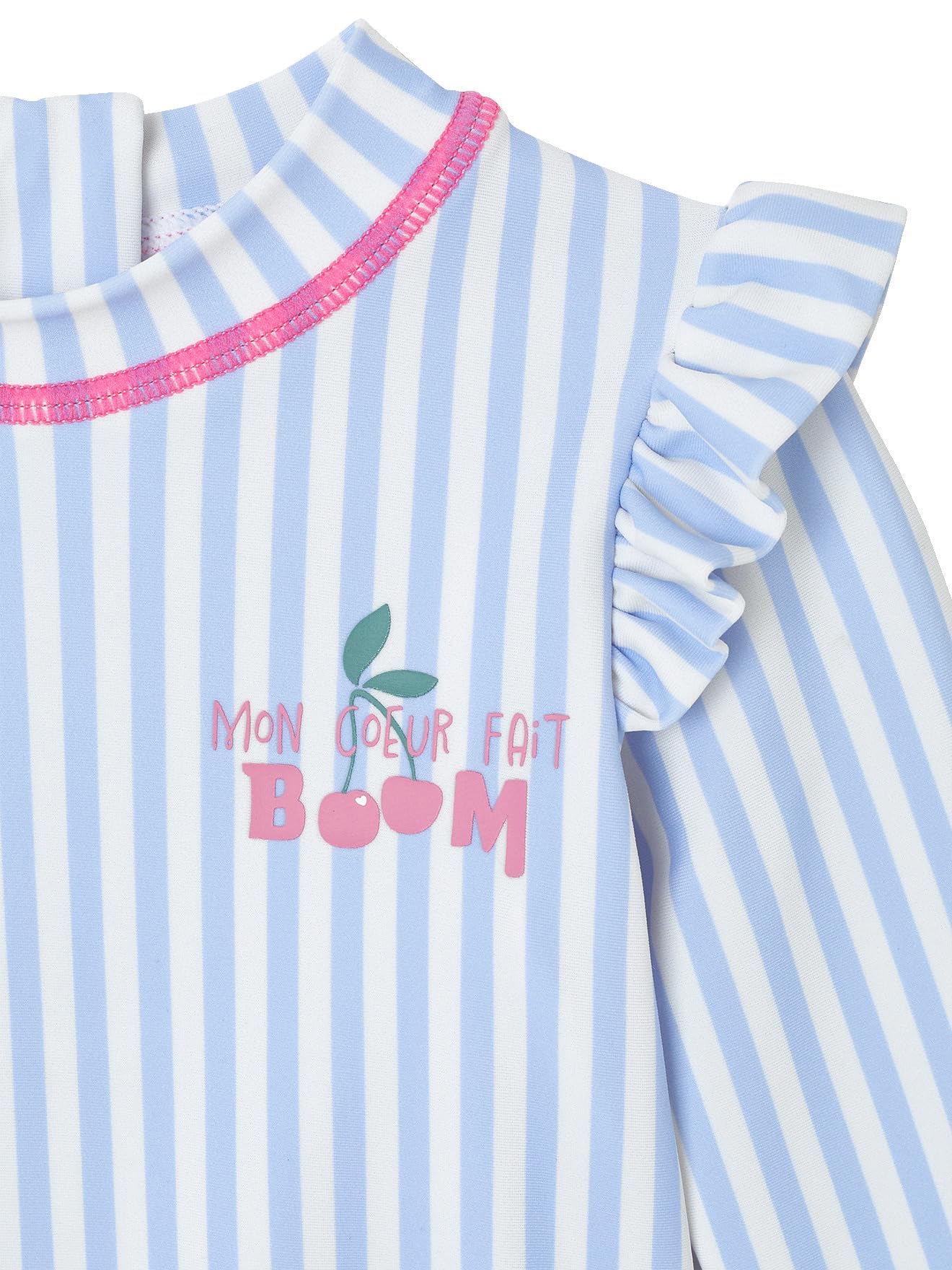 VERTBAUDET Maillot Bain 3 pièces Rayures