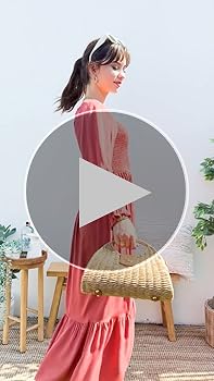 ワンピース SQUARE-SLEEVES DRESS 71kib9tCU6L._UY350_.jpg