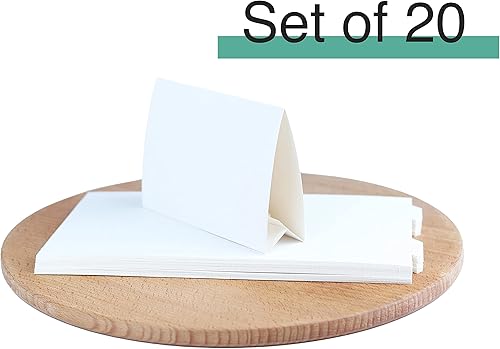 Miniatura 7 de Paquete de 20 letreros rústicos de mesa reservada, blanco