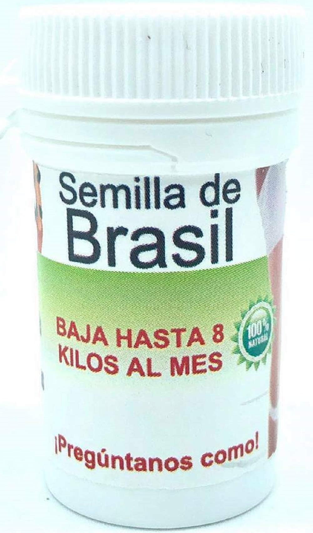 1 Bottles Semilla de Brasil Seed Original Brazilian Natural Weight Loss 30 Seeds For 30 day