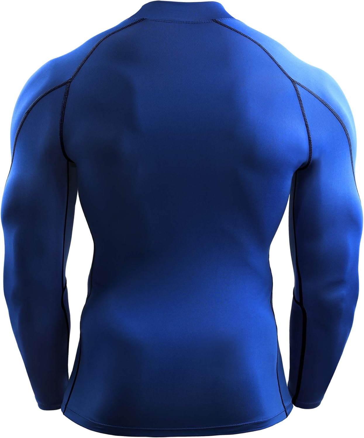 NELEUS Men's Compression Shirts Dry Fit Long Sleeve Mock Neck Shirts - Image 5