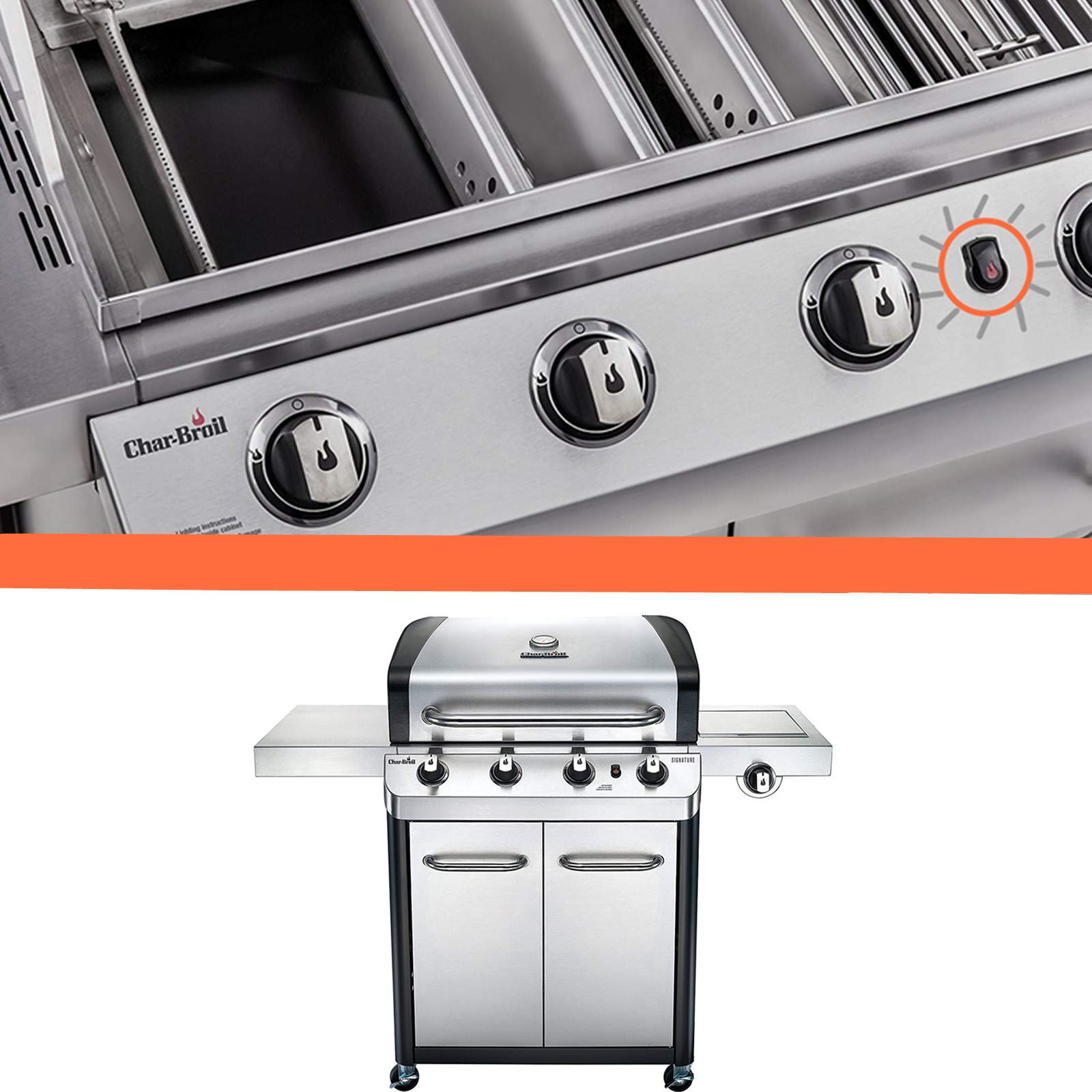 AJinTeby 4 Outlet Grill Ignitor Spark Generator with Electronic